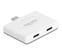 Delock USB-C Adapter> Daten 10 Gbps & Video 4K 60Hz Adattatore 61088