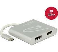 Delock USB-C Splitter (DP Alt Mode) 1x HDMI 1x presa DP NEW
