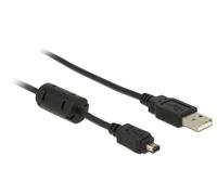 DeLOCK USB cable 2.0 mini 4-Pin Hirose 15m cavo USB USB A USB B Nero (Delock - USB-kabel - mini-USB Type B t)