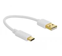 Delock USB Charging Cable Type-A to USB Type-C™ 15 cm