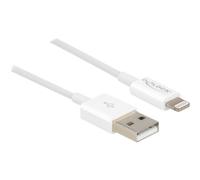 DeLOCK USB Data and Charging Cable for iPhone™, iPad™, iPod™ White 1 m 100 cm
