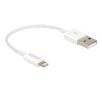 Delock USB dati e cavo di alimentazione per iPhone iPad iPod bianco 15 83001