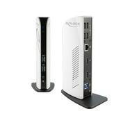 DeLock Docking station 87771 Dual HDMI Full HD, USB 3.2, LAN, Audio cablato Nero/Bianco