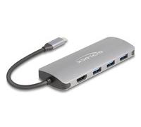 Delock USB Hub und 4K HDMI Ausgang con Type-C Anschluss PD 3.0 90 64323