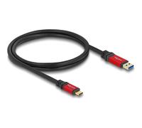 Delock USB-Kabel 10 Gbps USB A C Cavo Digitale/dati 1 m 24-pole 80617