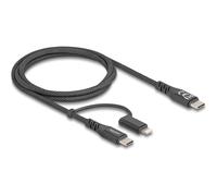 Delock USB Kabel 2 in 1 Type-C zu Cavo Digitale/dati m USB Typ C 24-pole 81170