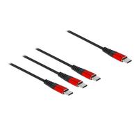 Delock USB LadeCavo3 in 1 Type-C zu 3 x Cavo Digitale/dati m USB Typ C 86713