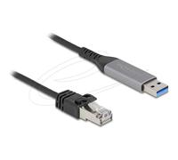 Delock USB LAN Kabel Typ-A> RJ45 Gigabit Ethernet Cavo Digitale/dati 60755