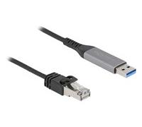 Delock USB LAN Kabel Typ-A> RJ45 Gigabit Ethernet Cavo Digitale/dati 60756