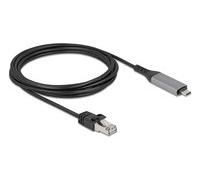 Delock USB LAN Kabel Typ-C> RJ45 Gigabit Ethernet Cavo Digitale/dati 60761