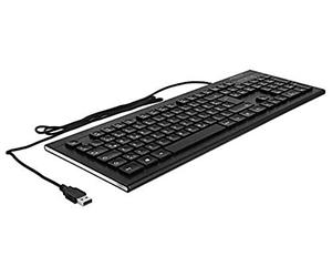 DeLOCK USB Tastatur kabelgebunden 1,5 m schwarz (Water-Drop)