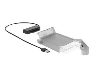 Delock USB Type-A zu SATA Konverter con 3.5" Schutzhülle Cavo 64086