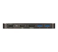 Delock USB Type-C 3.2 Dockingstation 4K Switch di rete 3-port Typ C 87773