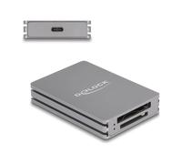 DELOCK 91011 - Lettore di schede, USB-A/-C, per SD, CFexpress tipo B.