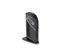DeLOCK 88051 replicatore di porte e docking station per laptop USB 3.2 Gen 2 (3.1 2) Type-C Nero
