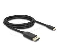Delock USB Type-C zu DisplayPort Kabel DP Alt Mode 8K 60 Hz con HDR 80165