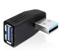 DELOCK USB3.0 Adapter A -> A St/Bu 270Ý gew. horiz NUOVO