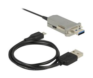 Delock USB3.0 USB Micro-B/USB3.0-A A/Micro-USB B US Cavo 83739