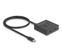 DELOCK 18911 - Switch USB 3.1 2 porte USB-C, bidirezionale, 8K 60 Hz