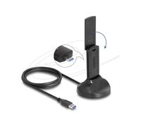 Delock Wi-Fi 6E Dualband WLAN USB Adapter Controller usb WLAN 574 Mbps 12774