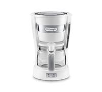 De'Longhi Autentica ICM14011.W Libera installazione Automatica Macchina da caffè con filtro 0.65L 5tazze Bianco macchina per caffè