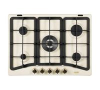 De'Longhi AVF 57 PRO Piano Cottura da Incasso 70 cm, Comandi Frontali, Avena