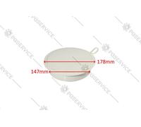 Delonghi bocchetta tappo muro Pinguino PAC EL92 EL98 EL112 EX130 Silent Eco Rea