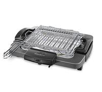 De’Longhi BQ 60.X barbecue per l'aperto e bistecchiera Grill Da tavolo Elettrico Nero, Grigio 1900 W