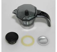 DELONGHI CARAFFA GUARNIZIONE FILTRO ORZO 2 TAZZE MOKA ALICIA PLUS EMKP2 EMKP21
