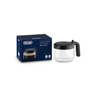 De'Longhi Coffee Pot Accessory, Caraffa di Vetro per Preparare Caffè Direttamente dal Chicco alla Tazza, con Tappo di Plastica, Facile da Maneggiare e Portare in Giro, DLSC021
