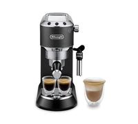 Delonghi Dedica Style EC685BK Cafetera Espresso Manual con Función Flow Stop + Molinillo De Regalo