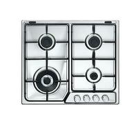 De’Longhi DFI 46 ASDV piano cottura Acciaio inox Da incasso 58 cm Gas 4 Fornello(i)
