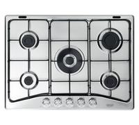 De’Longhi DFI 57 ASV piano cottura Acciaio inox Da incasso 70 cm Gas 5 Fornello(i)
