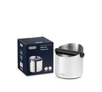 Delonghi contenitore batti filtro caffè acciaio lucido 128mm diametro taglio 45°