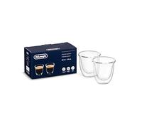 De’Longhi 5513214591 bicchiere da caffè Trasparente 2 pz