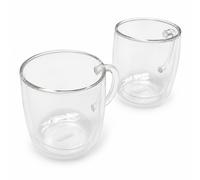 DeLonghi DLSC327 Bicchieri termici a doppia parete 2x per macchina da caffè