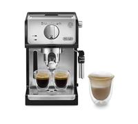 De'Longhi ECP35.31 Macchina da Caffè Espresso Manuale e Cappuccino, Caffè in Polvere o in Cialde E.S.E., Argento