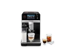 De'Longhi Eletta Ultra - Macchina Caffè Automatica 40+ Bevande Silent Tech | Macchina Caffè, Montalatte Automatico LatteCrema Hot, Bevande Calde e Fredde, Display a Colori, Nero ECAM472.50.B