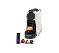 De'Longhi Nespresso Essenza Mini - Macchina da Caffè, Sistema a capsule Nespresso, Set di Benvenuto Incluso, Design Compatto, 1 tazza, Pressione 19 Bar, 1310W, Bianco Opaco (EN85.WMT)