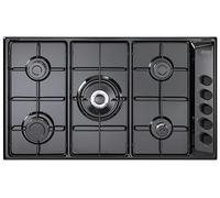 De’Longhi FLN 59 DD piano cottura Nero Da incasso 86 cm Gas 5 Fornello(i)