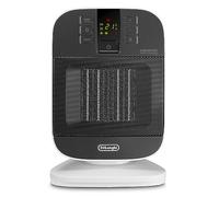 De’Longhi HFX60V20 Interno Nero, Bianco 2000 W Riscaldatore ambiente elettrico con ventilatore