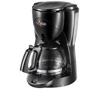 De'Longhi ICM2.1B Macchina per Caffè Americano con caraffa in vetro per 10 Tazze, Spegnimento Automatico, Serbatoio 1,5L
