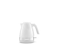 De'Longhi KBLA2000.W Bollitore Elettrico, Capacità 1L, Filtro Anticalcare Lavabile, Spegnimento Automatico, Indicatore Livello Acqua, Piedini Antiscivolo, Avvolgicavo, Potenza massima 2000watt, Bianco