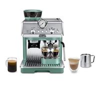 De'Longhi La Specialista Arte EC9155.GR, Macchina Caffè Barista a Pompa per Espresso, Macchina per Caffè e Cappuccino Bean To Cup, 8 Impostazioni Macinatura, MyLatte Art Montalatte, 1550W, Verde