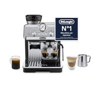 De'Longhi LA SPECIALISTA ARTE EC9155.MB Macchina da caffè Manuale, 3 Ricette Preimpostate, Controllo Attivo della Temperatura, 8 Livelli di Macinazione, Lancia MyLatte Art, incluso KIT BARISTA, Nera