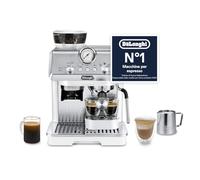 De'Longhi LA SPECIALISTA ARTE EC9155.W Macchina da caffè Manuale, 3 Ricette Preimpostate, Controllo Attivo della Temperatura, 8 Livelli di Macinazione, Lancia MyLatte Art, incluso KIT BARISTA, Bianco