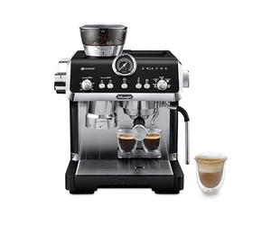 De'Longhi La Specialista Opera EC9555.BK - Cold Brew e Espresso Cool, montalatte professionale, tecnologia di macinazione a sensore, kit barista, 1550 W, colore: Nero