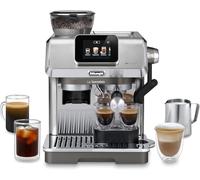 De'Longhi La Specialista Touch EC9455.M Macchina Caffè Espresso con Macinacaffè, Funzione Cold Brew, Schiumatura Latte Automatica e Manuale, 10 Ricette Dirette, Display Touch, Include Set Di Benvenuto