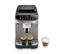 De'Longhi Magnifica Evo ECAM290.42.TB, Macchina Caffè Automatica con Montalatte, Macchina Compatta dal Chicco alla Tazza, Montatura Manuale Latte, 4 Ricette, Display Colorato Soft Touch, Nero Titanio