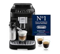 De'Longhi Magnifica Evo, macchina per caffè e cappuccino Bean to Cup, 1450 watt, contenitore per chicchi da 250 g, contenitore per acqua da 1,8 litri, ECAM292.81.B, plastica, nera